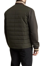 Мужская стеганая куртка Michael Kors 1159799686 (Зеленый, L)