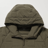 Стильная легкая куртка UNIQLO на молнии 1159800038 (Зеленый, 3XL)