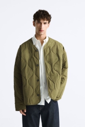 Мужская куртка ZARA 1159801196 (Зеленый, S/M)