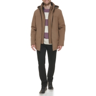 Мужская водостойкая куртка Calvin Klein с капюшоном 1159804291 (Коричневый, XXL)