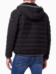 Теплая мужская куртка Calvin Klein с капюшоном 1159805138 (Черный, XL)