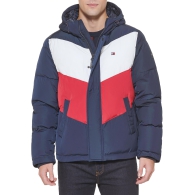 Чоловіча куртка Tommy Hilfiger з капюшоном 1159814371 (Різнокольоровий, L)