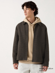 Куртка на молнии UNIQLO 1159832801 (Коричневый XXL)