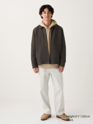 Куртка на молнии UNIQLO 1159832801 (Коричневый XXL)