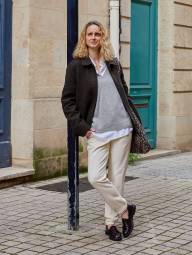 Куртка на молнии UNIQLO 1159832811 (Коричневый 3XL)