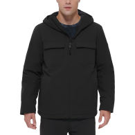 Мужская куртка DKNY с капюшоном 1159836018 (Черный XL)