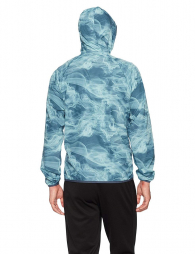 Голубая мужская New Balance куртка ветровка art956770 (размер XXL)