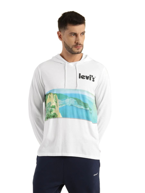 Лонгслів чоловічий Levi's з капюшоном