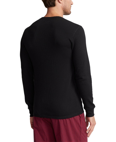 Лонгслив мужской Polo Ralph Lauren кофта с логотипом 1159793685 (Черный, XXL)