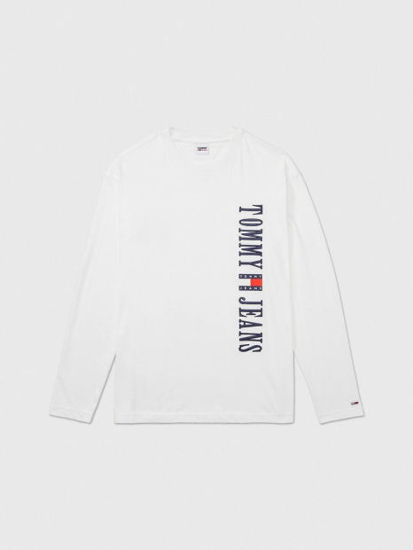 Лонгслив мужской Tommy Hilfiger кофта с логотипом 1159788781 (Белый, XXL)