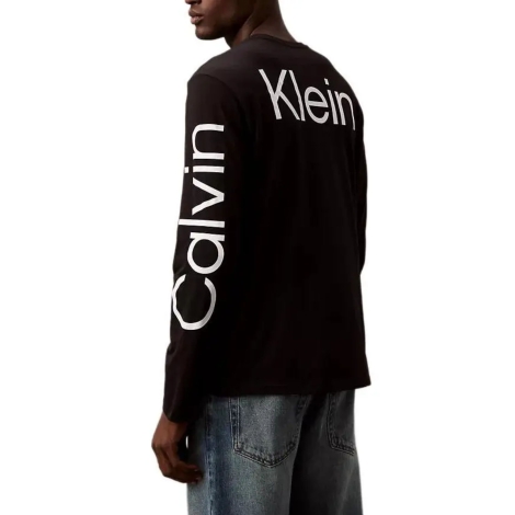 Чоловічий лонгслів Calvin Klein 1159825769 (Чорний L)