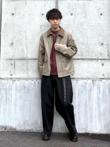 Мужской флисовый лонгслив UNIQLO 1159826271 (Коричневый XL)