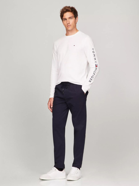 Лонгслив мужской Tommy Hilfiger кофта с логотипом 1159833286 (Белый XXL)