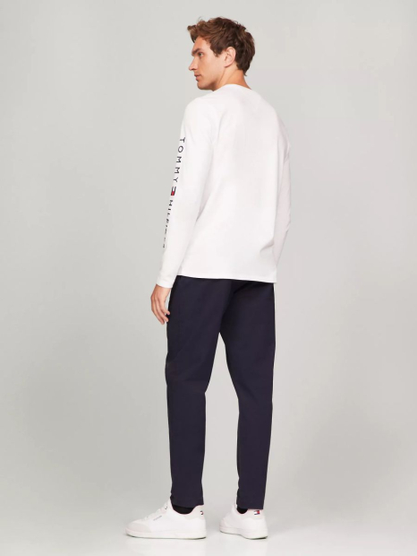 Лонгслив мужской Tommy Hilfiger кофта с логотипом 1159833286 (Белый XXL)