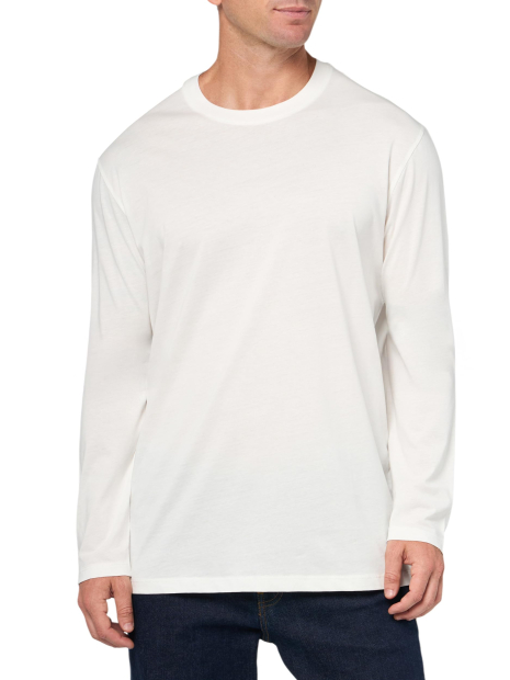 Базовый лонгслив Armani Exchange 1159834936 (Молочный L)