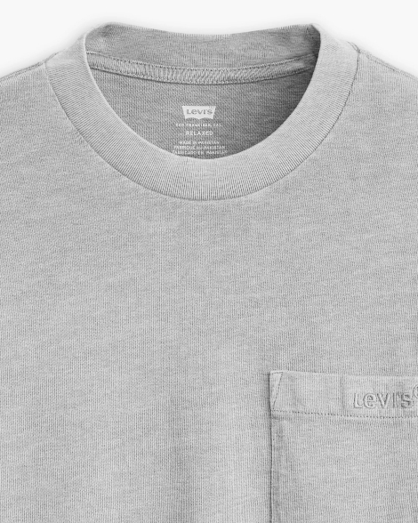 Мужской лонгслив Levi's с логотипом 1159837845 (Серый XXL)