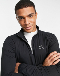 Мужской лонгслив Calvin Klein с молнией 1159771080 (Черный, S)