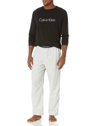 Мужской лонгслив Calvin Klein с логотипом 1159774308 (Черный, L)