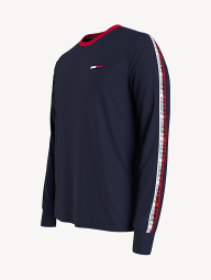 Лонгслив мужской Tommy Hilfiger кофта с логотипом 1159779686 (Синий, L)