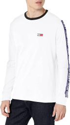 Лонгслив мужской Tommy Hilfiger кофта с логотипом 1159779672 (Белый, XL)
