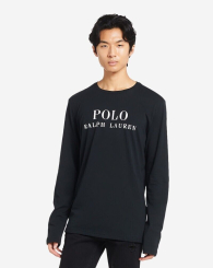 Лонгслив мужской Polo Ralph Lauren кофта с логотипом 1159780210 (Черный, M)