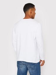 Мужской лонгслив Pepe Jeans London кофта с логотипом 1159786100 (Белый, L)