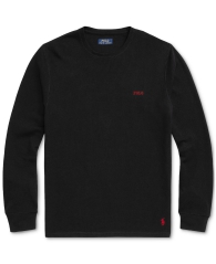 Лонгслив мужской Polo Ralph Lauren кофта с логотипом 1159793685 (Черный, XXL)