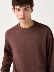 Мужской флисовый лонгслив UNIQLO 1159826271 (Коричневый XL)
