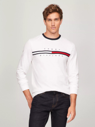 Лонгслив мужской Tommy Hilfiger кофта с логотипом 1159833177 (Белый XXL)