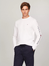 Лонгслив мужской Tommy Hilfiger кофта с логотипом 1159833286 (Белый XXL)