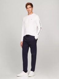 Лонгслив мужской Tommy Hilfiger кофта с логотипом 1159833286 (Белый XXL)