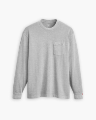 Мужской лонгслив Levi's с логотипом 1159837845 (Серый XXL)