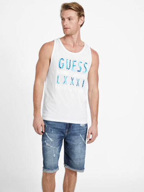 Майка чоловіча GUESS з логотипом оригінал