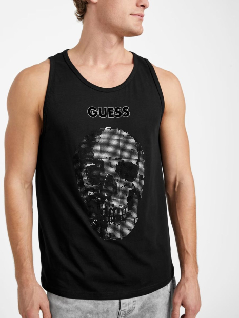 Майка чоловіча GUESS з логотипом і малюнком оригінал