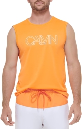 Мужская майка Calvin Klein с логотипом 1159783210 (Оранжевый, XL)