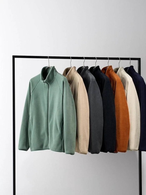 Флісова куртка UNIQLO 1159831943 (Бежевий L)