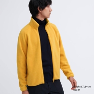 Флісова куртка на блискавці UNIQLO 1159799467 (Жовтий, XL)