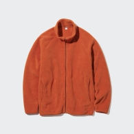 Флисовая куртка на молнии UNIQLO 1159800065 (Оранжевый, XXL)