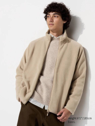 Флісова куртка UNIQLO 1159831943 (Бежевий L)