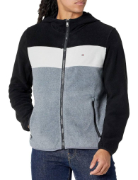Мужская флисовая куртка с капюшоном Tommy Hilfiger 1159834945 (Разные цвета XXL)
