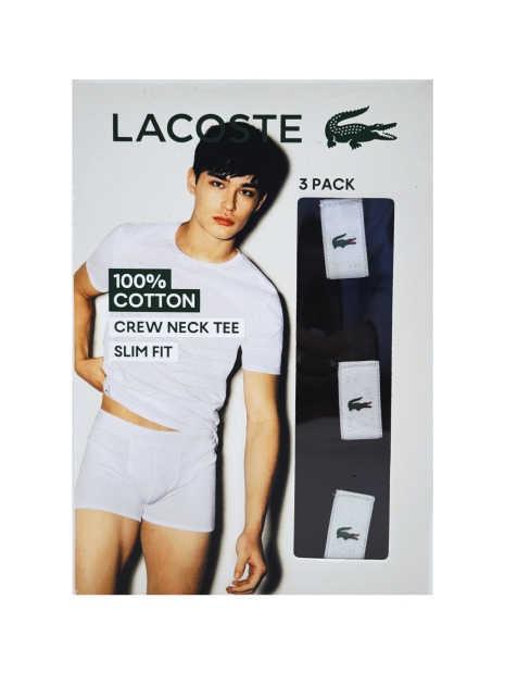 Набор фирменных мужских футболок Lacoste 1159825975 (Черный XXL)