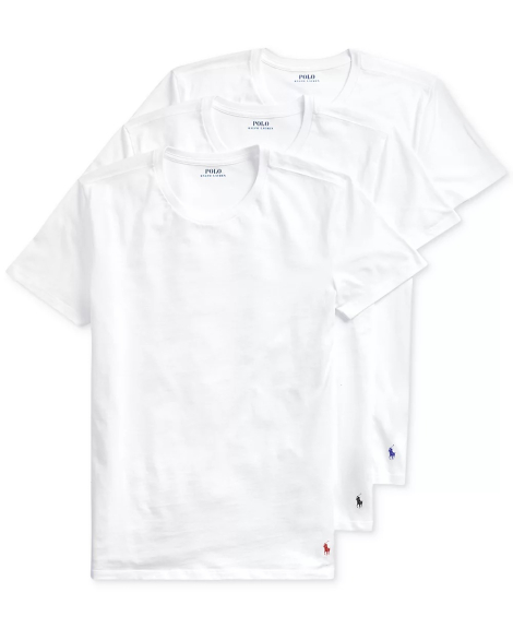 Набор мужских футболок Polo Ralph Lauren 1159832816 (Белый L)