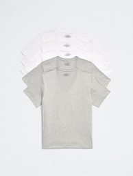Набор мужских футболок Calvin Klein 1159784734 (Белый/Серый, M)