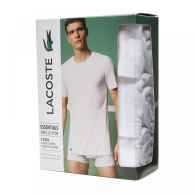 Набор фирменных мужских футболок Lacoste 1159784996 (Белый, 3XL)