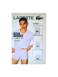 Набор фирменных мужских футболок Lacoste 1159825540 (Белый 3XL)