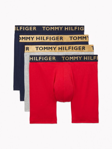 Набор трусы-боксеры Tommy Hilfiger удлиненные 1159762588 (Разные цвета, M)
