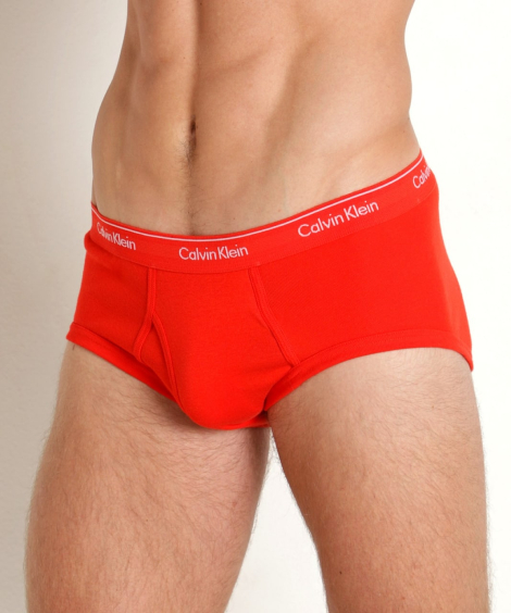 Фирменные мужские трусы брифы Calvin Klein набор 1159768825 (Разные цвета, S)