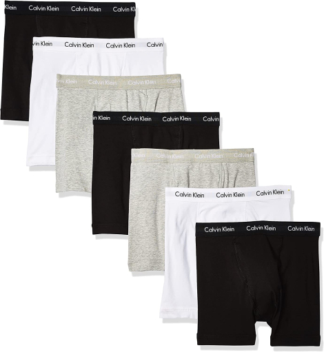 Набор мужских трусов Calvin Klein 1159768610 (Белый/Серый/Черный, XXL)