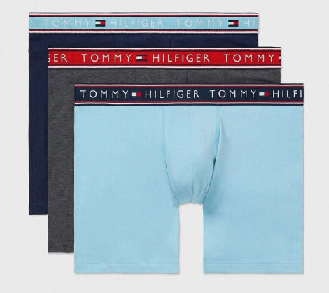 Фирменные мужские трусы боксеры Tommy Hilfiger набор 1159775907 (Разные цвета, XXL)