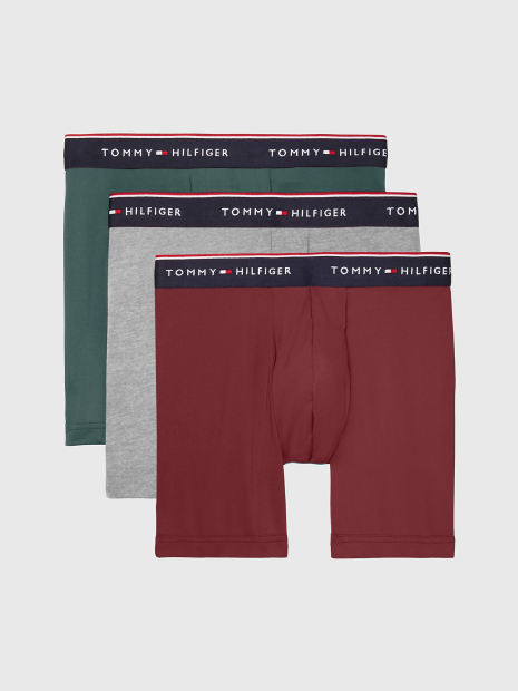 Фирменные мужские трусы боксеры Tommy Hilfiger набор 1159775976 (Разные цвета, M)
